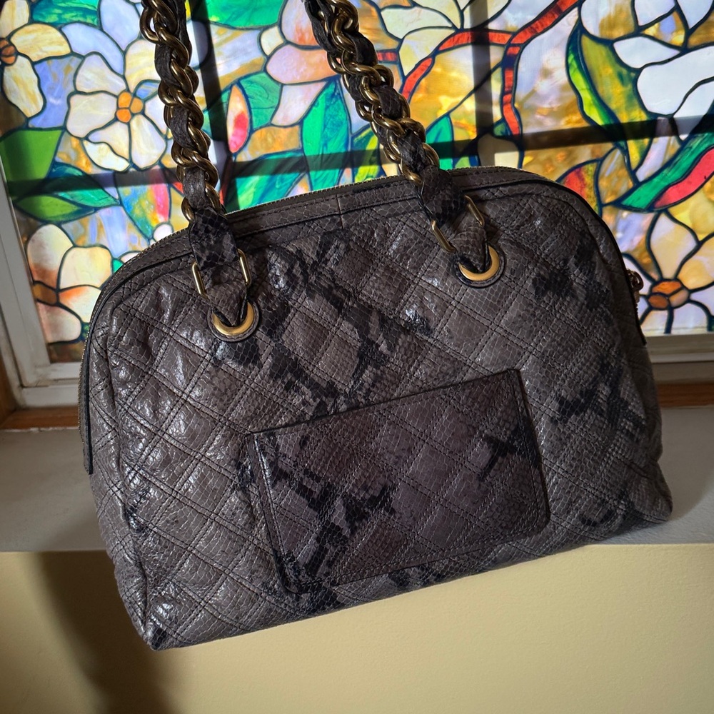 Authentic Marc Jacobs Vintage Python Hand Bag - image 3